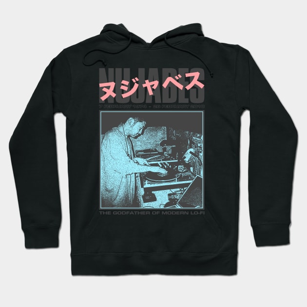 Nujabes - The Godfather of Modern LoFi Hoodie by fuzzdevil